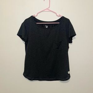 Vuori Gray Short Sleeve Pocket T-Shirt Size Small